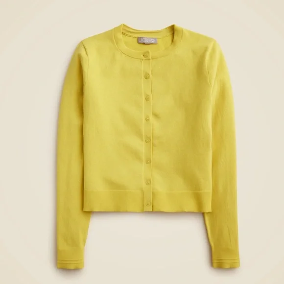 NWT J. Crew Featherweight Cashmere Cardigan size small - Picture 4 of 14